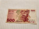 Israel-500 SHEQEL-HBARON EDMUND DE ROTHSCHILD-(1978-79)(455)(BLACK-NUMBER)-(0523427697)-xxf-bank Note - Israel