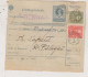 SLOVENIA,Austria 1916 KRANICHSFELD RACE Parcel Card To OBER PULSGAU ZGORNJA POLSKAVA Postage Due - Slowenien