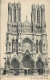 France Marne Reims Cathedrale - Kirchen U. Kathedralen