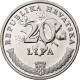 Croatie, 20 Lipa, 2007, Nickel Plaqué Acier, FDC, KM:7 - Croatie