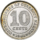 Malaisie, George VI, 10 Cents, 1941, Argent, SUP, KM:4 - Colonias