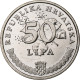 Croatie, 50 Lipa, 2009, Nickel Plaqué Acier, FDC, KM:8 - Croatia