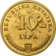 Croatie, 10 Lipa, 2009, Brass Plated Steel, FDC, KM:6 - Croatie