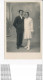 Carte Photo  De  Mariage  à Identifier Année 1928  ( Recto Verso ) - Noces