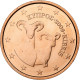 Chypre, 2 Euro Cent, 2009, Cuivre Plaqué Acier, FDC, KM:79 - Cipro