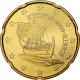 Chypre, 20 Euro Cent, 2009, Laiton, FDC, KM:82 - Cipro