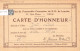 BELGIQUE - Mons - Le Beffroi - Carte D'Honneur Institut De L'immaculée Conception De ND Lourdes - Carte Postale Ancienne - Mons