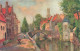 BELGIQUE - Bruges - Pont Du Cheval - Tableau - Carte Postale - Brugge