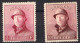 Timbre - Belgique - 1919 - COB165/78* - Série Roi Casqué - Cote 900 - 1919-1920 Albert Met Helm