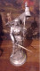 Delcampe - XX EME RARE BRONZE ARGENTE JEANNE D ARC PAR JEAN BAPTISTE GERMAIN 28 CM HT 10 DIAM 1KG300 Poincon ML - Andere & Zonder Classificatie