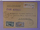 AO 0  MAROC BELLE  LETTRE  RECO 1928PAR AVION CASABLANCA A BORDEAUX  +MERSON SURCHARGE   +AFF. INTERESSANT++ + - Covers & Documents