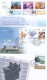 ISRAEL 2023 FDC's YEAR SET WITH S/SHEET - SEE 11 SCANS + BONUS POSTAL SERVICE BULITEENS - Ungebraucht