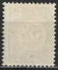 1912 Strafportzegels Lichtblauw 5 ½ Cent NVPH P 52 Ongestempeld - Strafportzegels