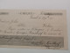 Cheque , Napoléon Rinskopf, Gand 1885 Avec Timbre 25C Leopold II - 1893-1900 Fijne Baard