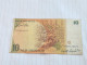 Israel-10 NEW SHEQELIM-GOLDA MEIR-(1985)(525)(MENDELBAUM/SHAPIRA)-(8976413673)-wrinkle-stain Bank Note - Israël