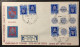 1971 Israel - Town Emblems - Tete--Beche Issue - 139 - Covers & Documents