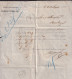 329/40 --  Incoming Mail - Lettre Non Affranchie De ARLON 1863 Vers DOMMELDANGE - Banque Berger Frères - ...-1852 Prefilatelia