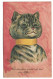 LOUIS WAIN , Cat , Circulated , Gelaufen  ,circulé  Voyagé En 1908y. H778 - Wain, Louis