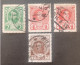 RUSSLAND RUSSIE 1913 ROMANOV CAT YVERT 77A-79-80 - Used Stamps