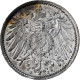 Empire Allemand, Wilhelm II, Mark, 1915, Muldenhütten, Argent, SUP+, KM:14 - 1 Mark