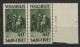 SARRE N° 132 (Mi 135) PAIRE Avec Bord De Feuille Daté Du 2/12/1929 Neuve ** (MNH) Voir Description - Unused Stamps