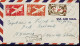 Océanie. Enveloppe Première Liaison Aérienne Papeete-Nouméa T. R. A. P. A. S. 2-11-1947. - Posta Aerea
