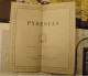 France. Pyrénées.  En Anglais. Document Touristique Dépliant-plan. Sd (vers 1950) - Cultural