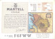CARTE QSL : COGNAC MARTELL . 1981. - Other & Unclassified