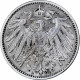 Empire Allemand, Wilhelm II, Mark, 1905, Muldenhütten, Argent, TTB+, KM:14 - 1 Mark