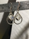 Delcampe - Boucles D'oreilles En Argent Massif - Boucles D'oreilles