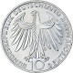 République Fédérale Allemande, 10 Mark, 1972, Karlsruhe, Argent, SUP, KM:132 - Commemorative