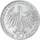 République Fédérale Allemande, 10 Mark, 1972, Karlsruhe, Argent, SUP, KM:132 - Commémoratives