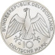 République Fédérale Allemande, 10 Mark, 1972, Karlsruhe, Argent, SUP+, KM:131 - Commemorations