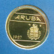 Aruba 10 Cents 1987  UNC ºº - Aruba