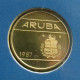 Aruba 25 Cents 1987  UNC ºº - Aruba