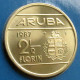 Aruba 2,1/2 Florin 1987  UNC ºº - Aruba