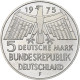 Monnaie, République Fédérale Allemande, 5 Mark, 1975, Stuttgart, Germany, BE - Conmemorativas