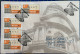 MACAU, 1993 ATM LABELS THE POST CLOSER TO YOU, ERROR LABEL, USED ON SPECIAL COVER / MAX COVER - FDC