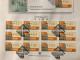 MACAU, 1993 ATM LABELS THE POST CLOSER TO YOU COMPLETE PROGRAMMED SET ON NEW ISSUE INFORMATION SHEET - FDC