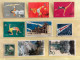 CHINA LOT OF STAMPS,SPORTS,SPACE, AIRPLANE, BEIJING TRAIN STATION, MACHINNERY. - Verzamelingen & Reeksen