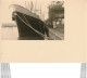 Photo Rigide Au Format 18 X 13 Cm Bateau De Commerce Cargo VIRGILIA Port De Déchargement à Identifier ( Le Havre ??? ) - Autres & Non Classés