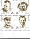 SPACE USSR Russia 1991 Full Set MNH Gagarin 30th Anniversary First Man In Space Cosmonautics Stamps Mi. 6185 - 6188 B - Verzamelingen