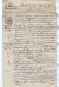 VP22.721 - AVRANCHES - 3 Actes De 1850 / 57 - Concernant M. CHATEL, Tailleur De Pierre à SAINT MICHEL DES LOUPS .... - Manuscrits