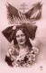 FANTAISIES - Femme - Gloire Aux Alliés - Carte Postale Ancienne - Women