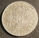 MAROC - MOROCCO - 50 CENTIMES 1921 - KM 35.1 - ( EMPIRE CHERIFIEN ) - Youssef - Maroc