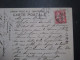 Japon Japonaise Servant Le  Thé  Cpa Timbrée Poste Française Chine - Other & Unclassified