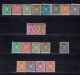 Haute-Volta. 1920-28. Timbres-Taxe N° 1/8 - 9/10 - 11/20 (sauf 15). - Timbres-taxe