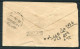 India Stationery Cover - Bombay, Boxed "TOO LATE" - 1882-1901 Empire