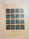 1975 Reichsapfel Bogen Postfrisch Bogen Ersttagsstempel - Covers & Documents