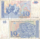 Macedonia 10 Denari 1993 P-9a Banknote Europe Currency Macédoine Mazedonien #5213 - North Macedonia